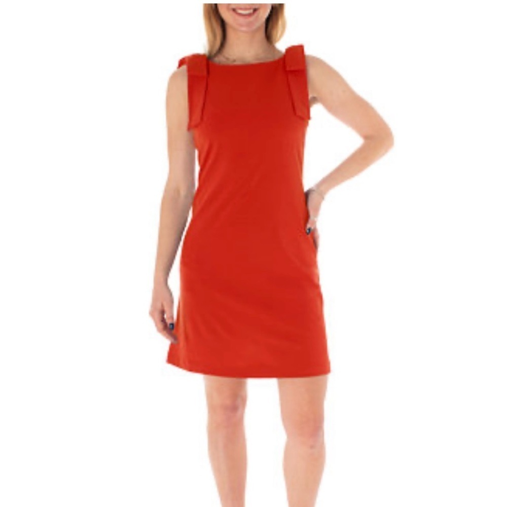 Maison Tara Tangerine Sleeveless Evening Dress. Size XL NWT